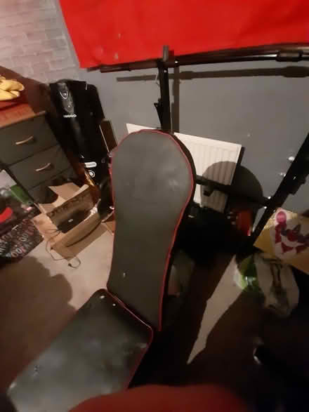 Photo of free Black and Red weight Bench (IP27) #3