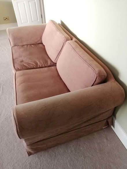 Photo of free 3 - 4 seat sofa (The Leas, Folkestone, Kent) #1