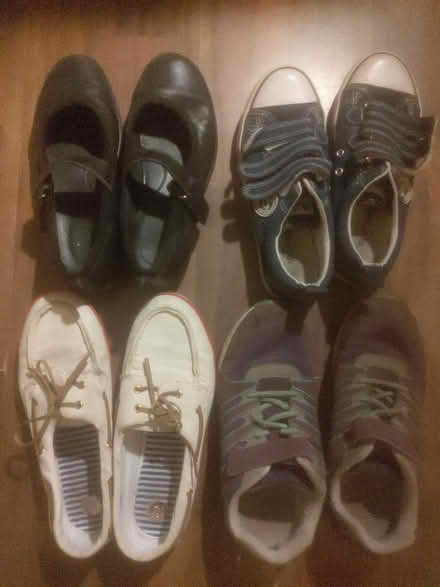 Photo of free Four pairs of girls/women shoes (Cockfosters N14) #1