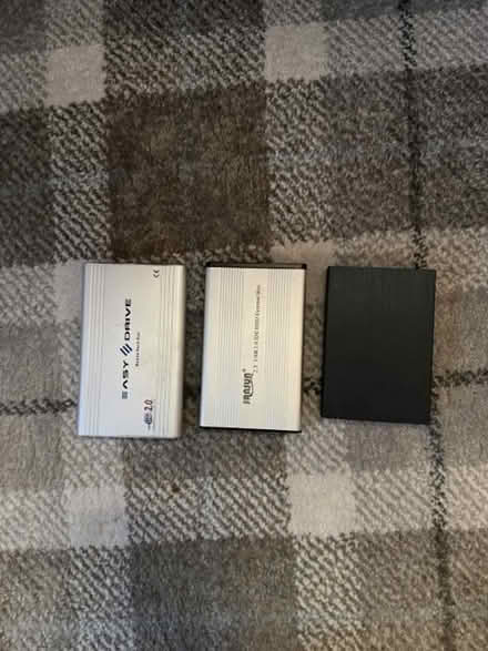 Photo of free 3 x external HDD (USB) (Giffnock G46) #1