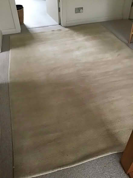 Photo of free Cream wool rug (Prestbury GL52) #2