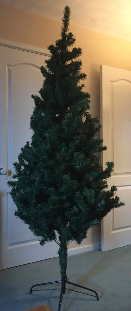 Photo of free 7ft Artificial Christmas Tree (Middlewich) #1