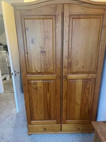 Photo of free Pine wardrobe (Perranporth) #1