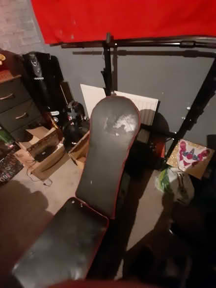 Photo of free Black and Red weight Bench (IP27) #2