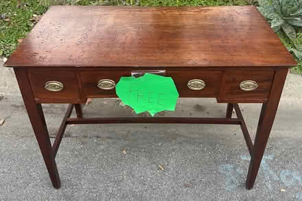 Photo of free Three drawer desk (South Los Altos) #3