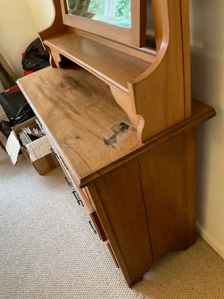 Photo of free Chest of drawers with mirror (Central Frome) #2
