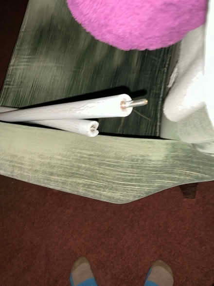 Photo of free Wooden curtain rail, could be painted. Fittings. (Castlefields ST16) #3