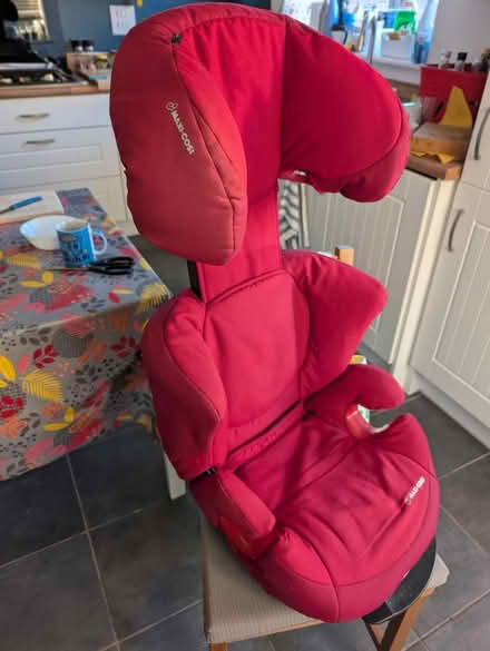 Photo of free Red Maxi-Cosi Rodi car seat (PE19, St Neots, Love's Farm) #3