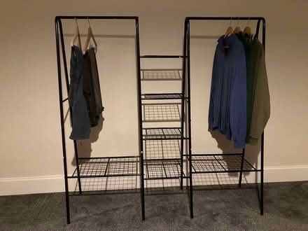 Photo of free Clothes rail / organiser (Bare, Morecambe LA4) #2