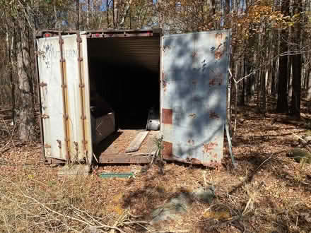 Photo of free old intermodal trailer/container (Ga Hwy 20 near Bailey Creek Rd) #2