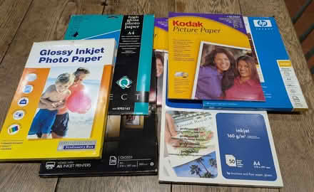 Photo of free Inkjet picture paper. (Finstall B60) #1