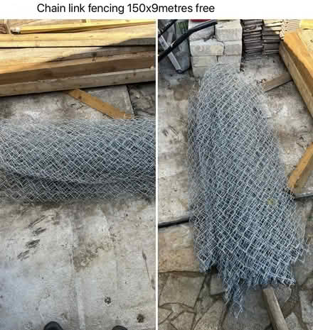 Photo of free 1.5 x 9m x of Chain Link Fencing (KT17 - Stoneleigh) #1