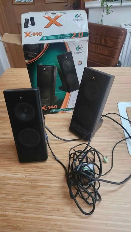 Photo of free Speakers with phono plug (Stroud, Merrywalks GL5) #1