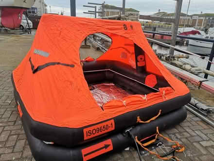 Photo of free End of life liferaft for upcycle/repurpose only (Brighton Marina Village BN2) #1