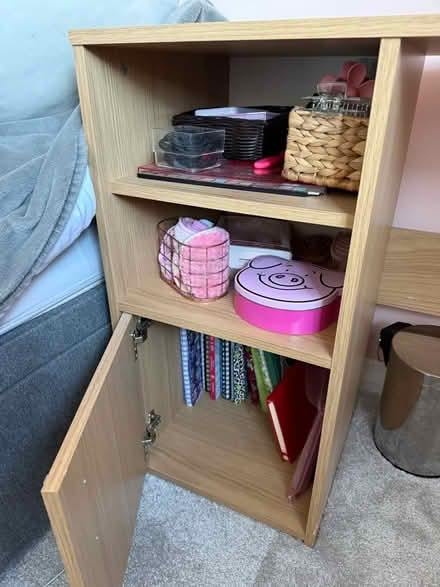 Photo of free Wooden desk 1m wide (Enfield EN2) #2