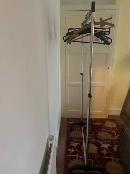 Photo of free adjustable clothes rail (Llandrindod LD1) #1