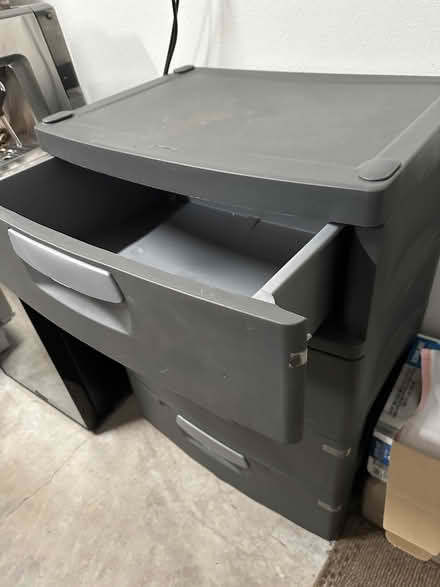 Photo of free Garage storage dresser (Newbeg) #2