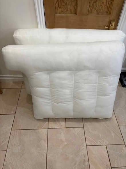 Photo of free Two large sofa cushions (no covers) (Gosforth NE3) #1