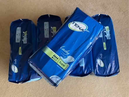 Photo of free Tena lady pads (East Carleton NR14) #1