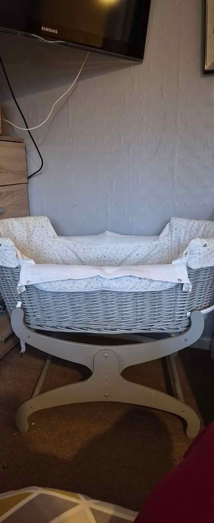 Photo of free Lovely moses basket (Chester) #1