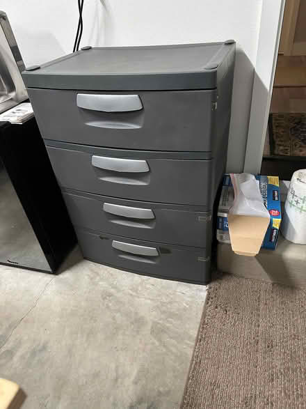 Photo of free Garage storage dresser (Newbeg) #1