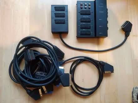 Photo of free SCART leads and boxes (Ruddington NG11) #2