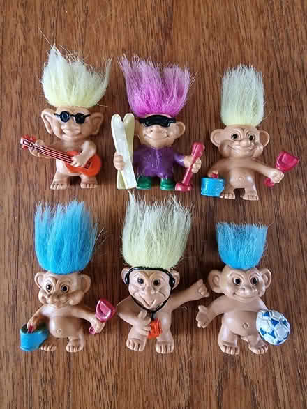 Photo of free 6 Retro Troll Pencil Toppers (Woking GU22 9) #1