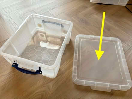 Photo of Really Useful Box Lid for 18 litre / 35 litre box (Temple Mills E11) #1