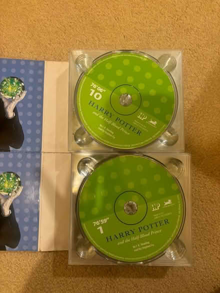 Photo of free Harry Potter 6 CDs (Orwell SG8) #2