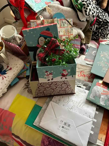 Photo of free Christmas bags, boxes & embelishments (Aylestone LE2) #1