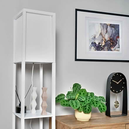 Photo of free Wood floor lamp (Off EC2A) #1