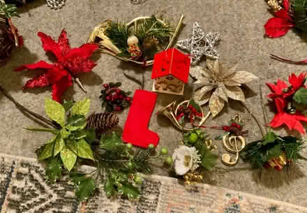 Photo of free A Dozen Christmas Decorations, some Vintage. (Kendal LA9) #1