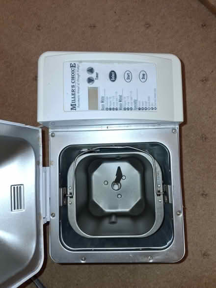 Photo of free Millers' Choice Breadmaker (Horsham back of station) #2