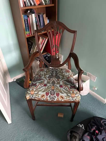 Photo of free Chair with arms (Wallington PO16) #1