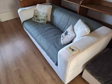 Photo of free IKEA Cream 3 seater Sofa (B29 5JW) #2