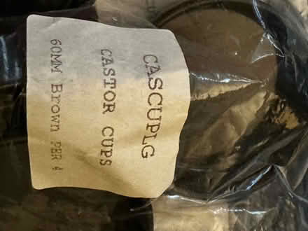 Photo of free Various size Caster cups (Streatham Hill) #2