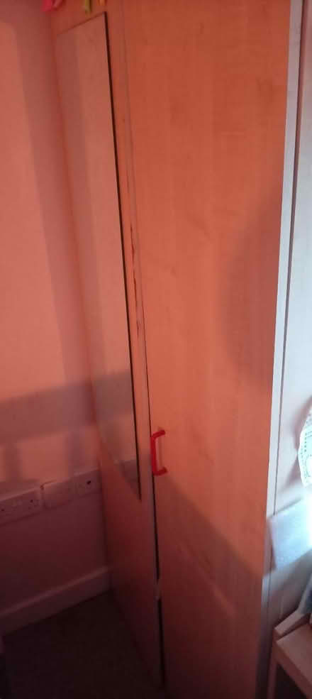 Photo of free 2 Single wooden wardrobes (Kingswood. BS15.) #2