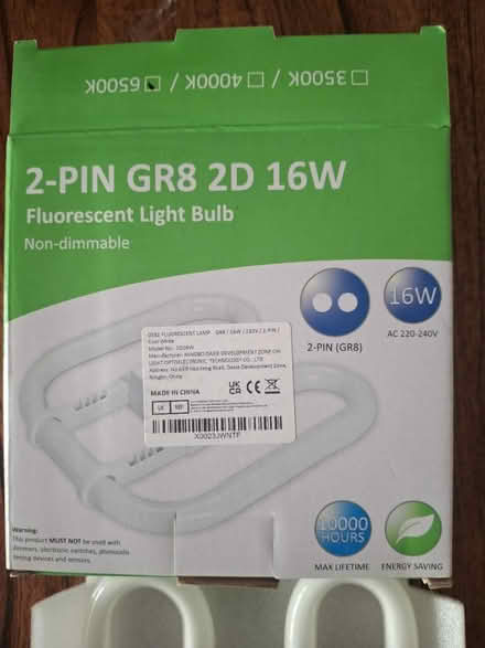 Photo of free New 2 Pin16W 6500K LightBulb (Dublin 13) #3