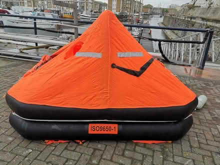 Photo of free End of life liferaft for upcycle/repurpose only (Brighton Marina Village BN2) #4