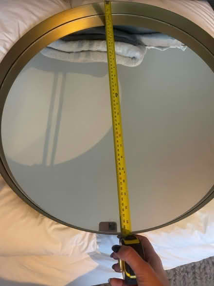 Photo of free Round brass mirror (BR6 0PW) #2