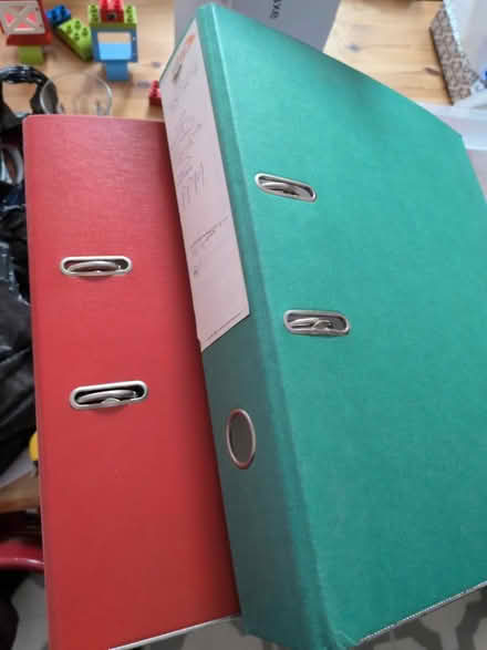 Photo of free 2 lever arch folders (Honor oak) #1
