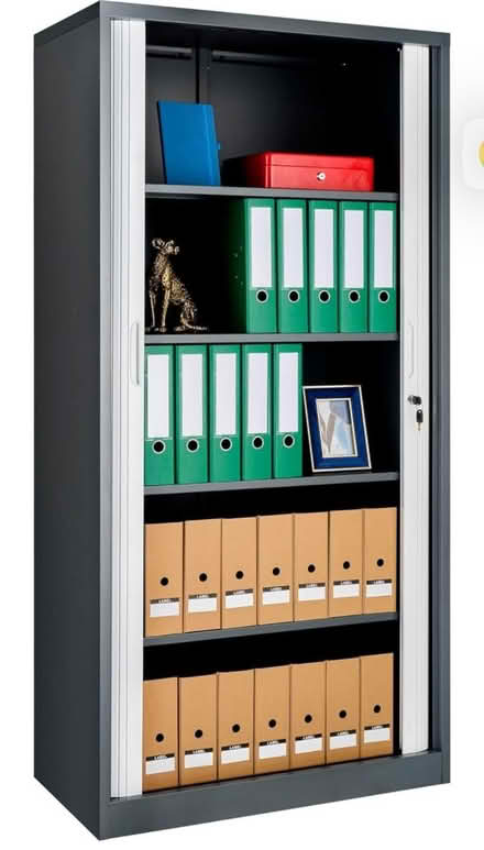 Photo of Metal Tambour Storage Cabinet (SE50dy) #2