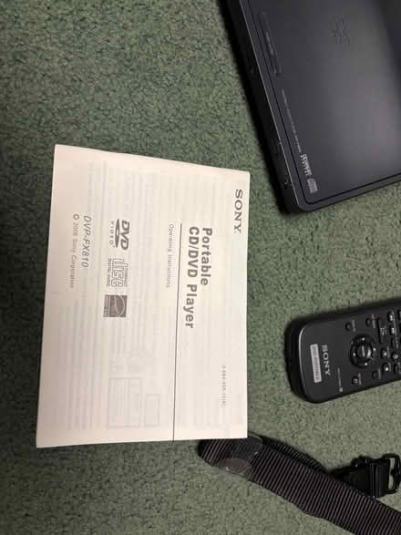 Photo of free Sony portable CD DVD player (Amherst Center) #2