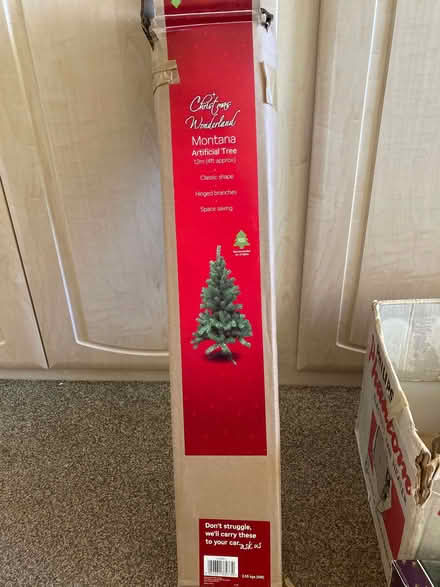 Photo of free 4ft Fake Christmas tree and some decorations (Oswestry SY11) #2