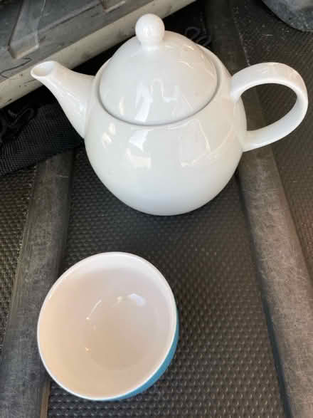 Photo of free Ceramic tea pot and tea cup - new (South San Jose) #1