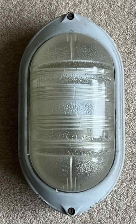 Photo of free Two grey bulkhead lights (Chalford GL6) #1