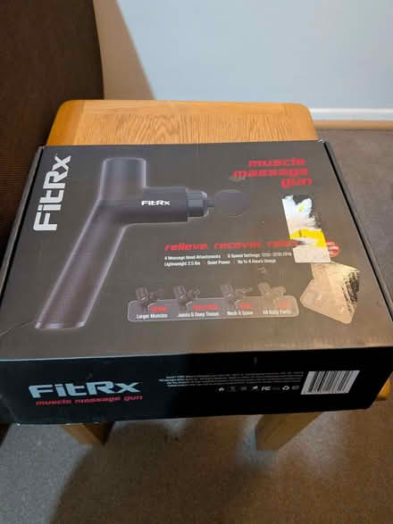 Photo of free FitRx Massage gun (Irthlingborough NN9) #1