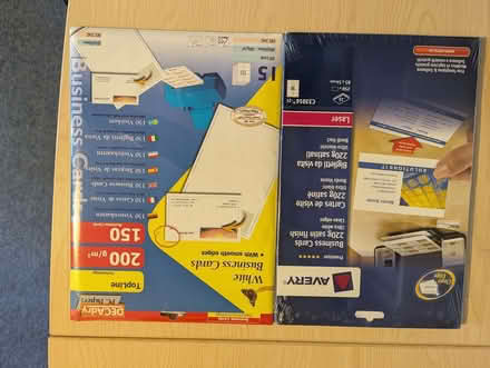 Photo of free Business card "paper" (East Oakley RG23) #1