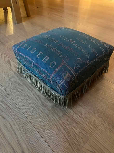 Photo of free Footstool needing TLC (Fairfield LA1) #1