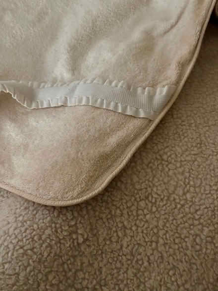 Photo of free Sheep fleece crib mattress cover (Media/Swarthmore area) #1